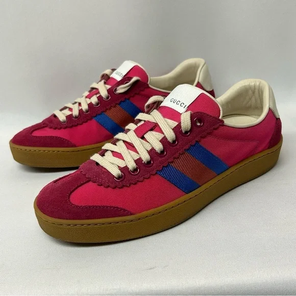 Gucci G74 Pink Low Top Women’s Sneakers Trainers 6 / 36 - Picture 10 of 13
